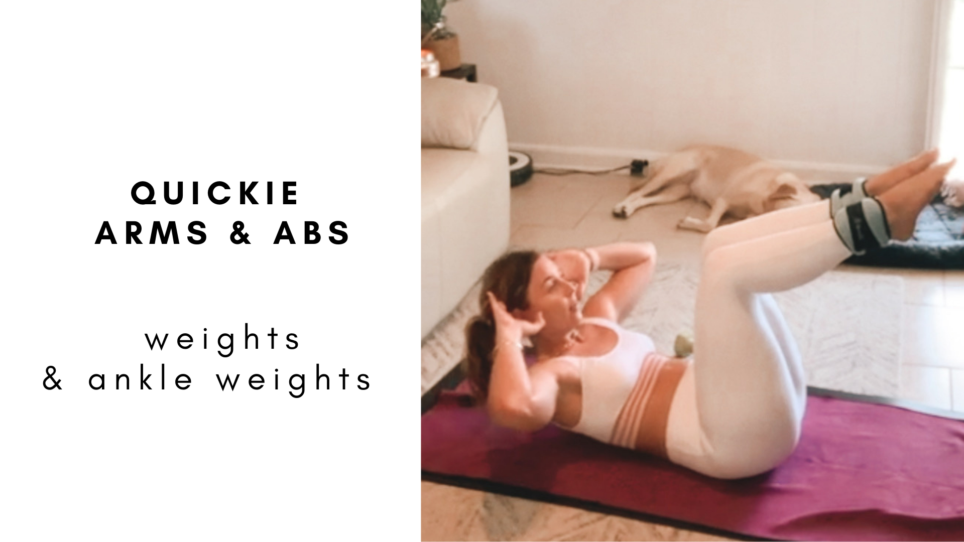 quickie arms & abs
