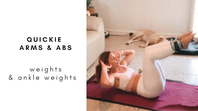 quickie arms & abs