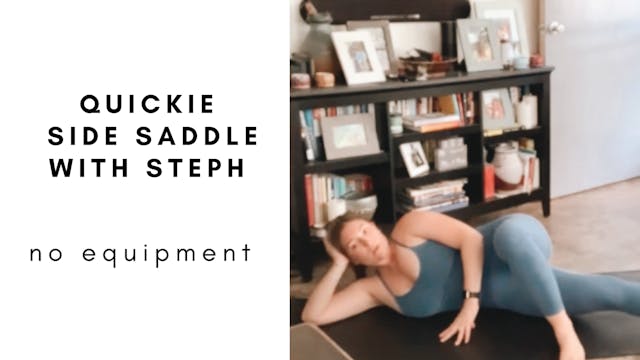 quickie side saddle with steph