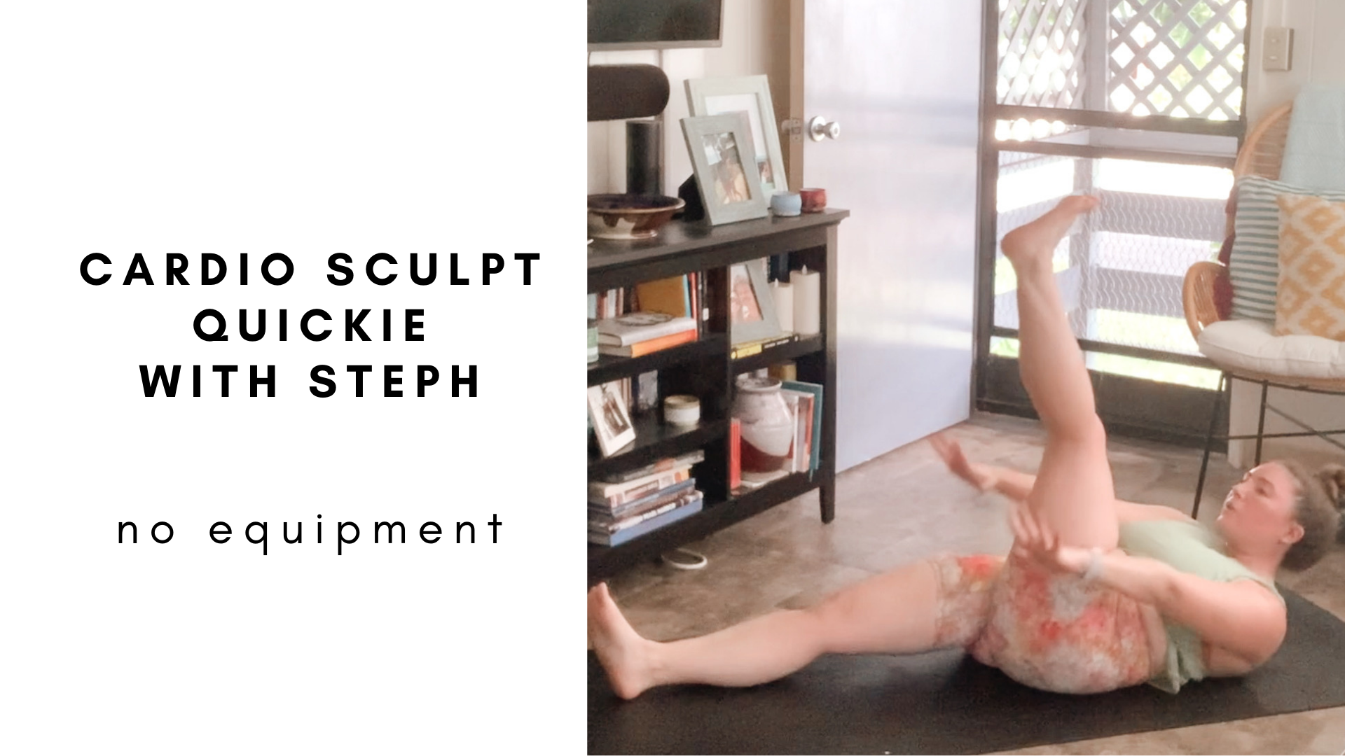 cardio scupt quickie with steph