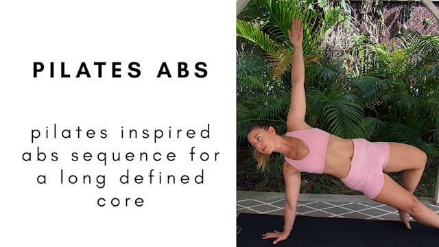 15 min pilates inspired abs 