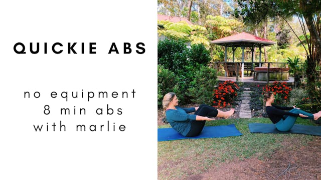 6.20.20 quickie abs with marlie