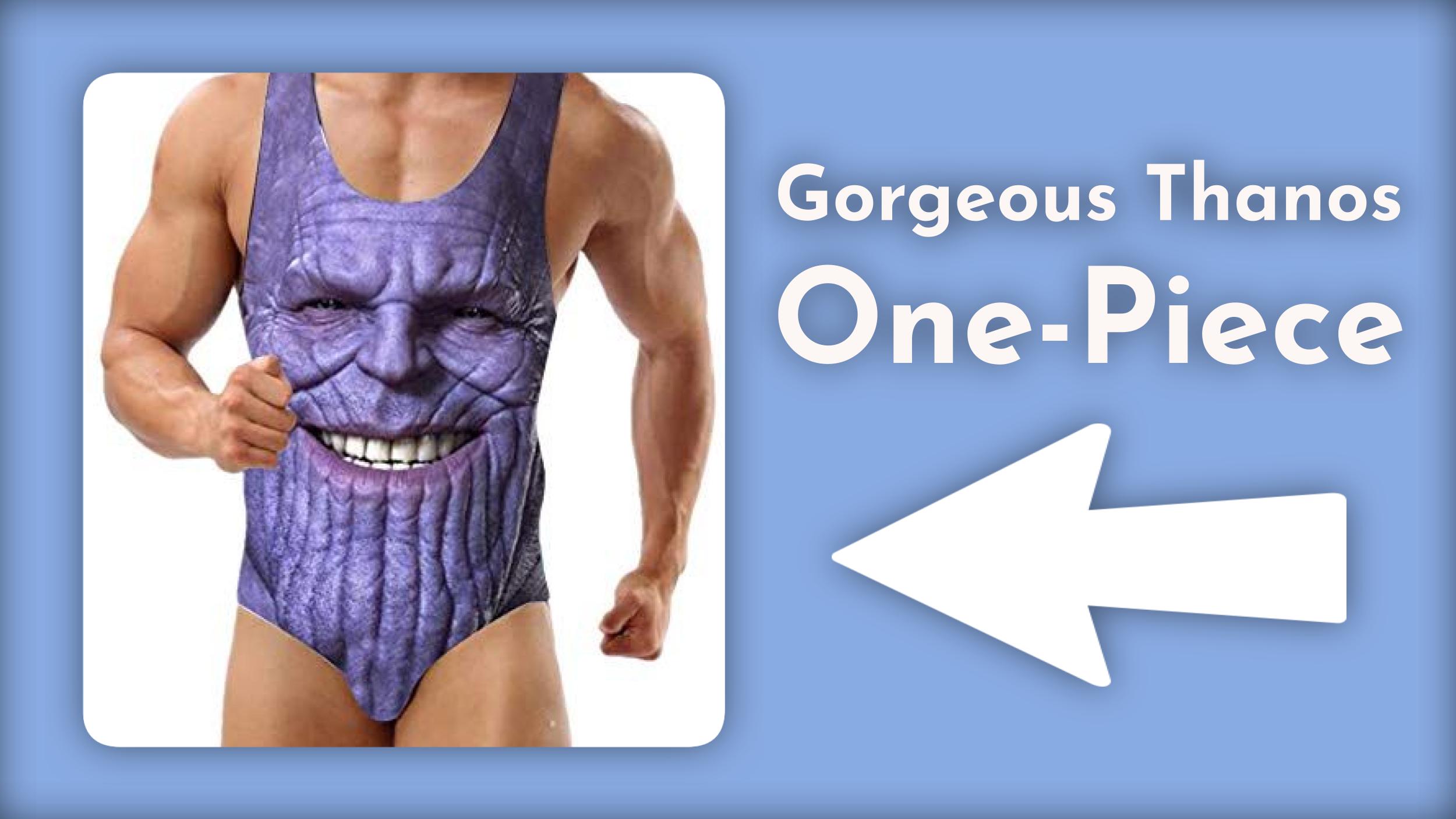 Gorgeous Thanos One-Piece Swimsuit