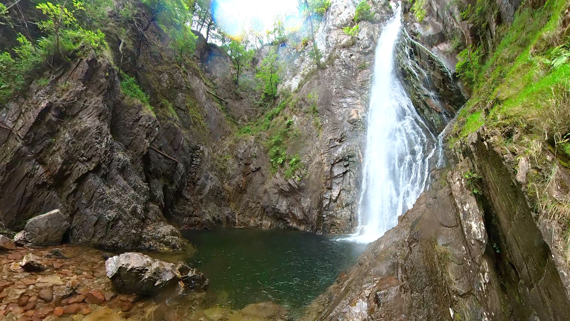 Grey Mares Tail Waterfall
