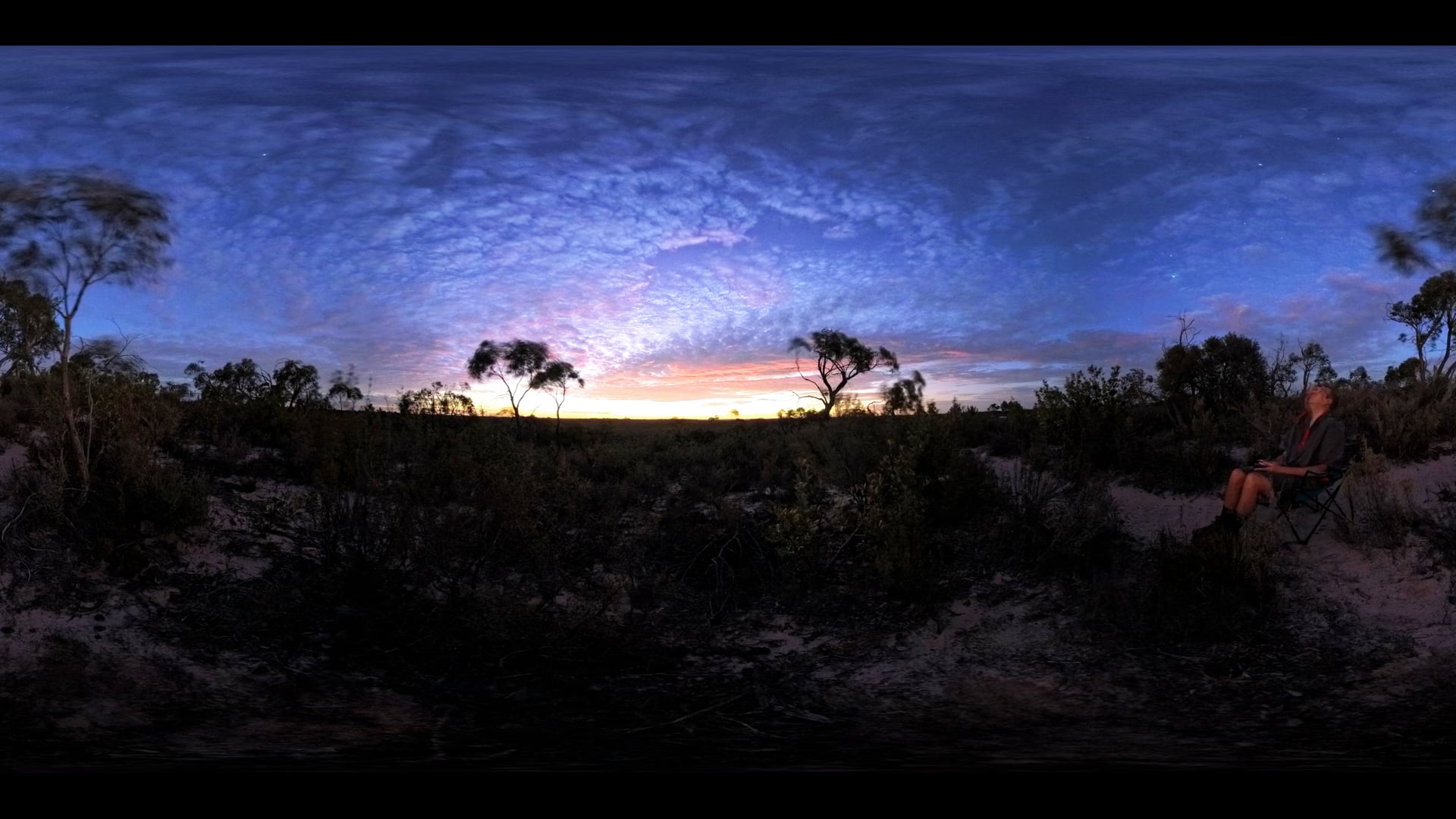 Starlapse at Pomponderoo Hill