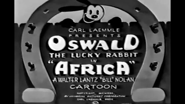 Oswald The Lucky Rabbit Africa Before...
