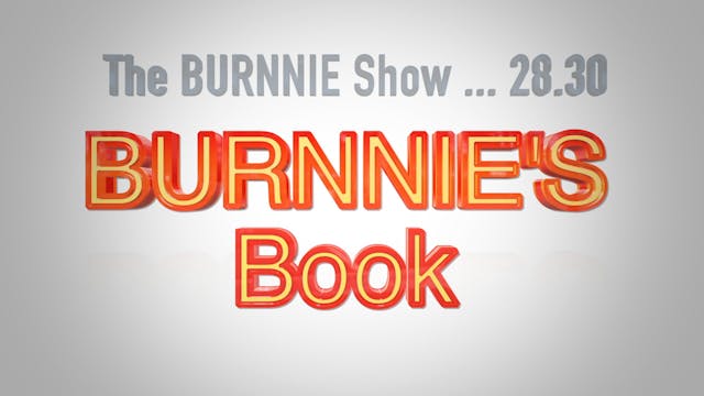 The Burnnie Show Burnnie's Book