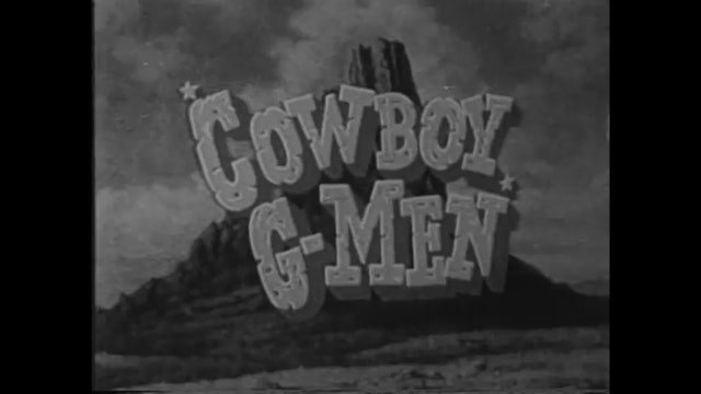 Cowboy G-Men Dynamite