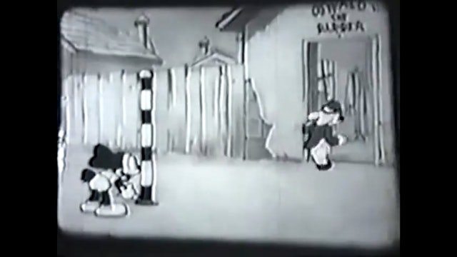 Oswald The Lucky Rabbit Busy Barber
