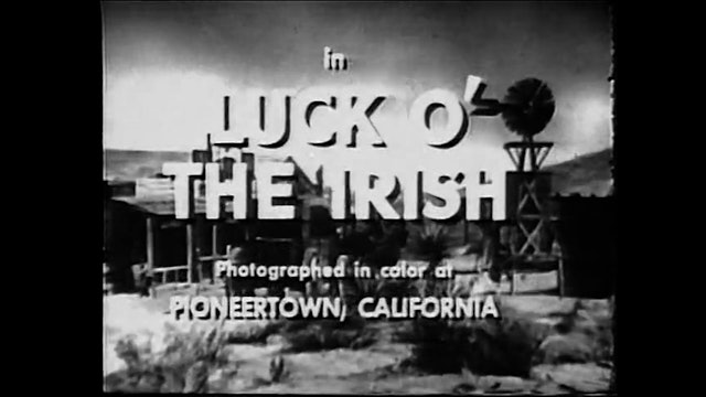 Judge Roy Bean Luck O The Irish