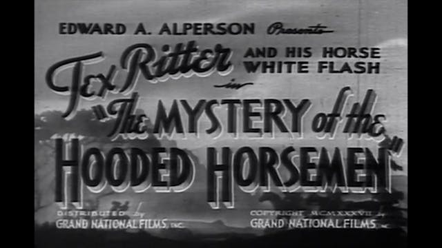 The Mystery of the Hooded Horse