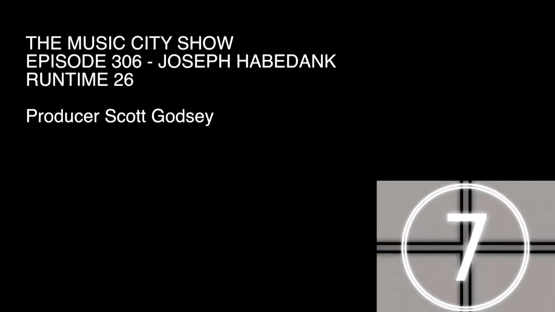 Music City Show S3 Joseph Habedank