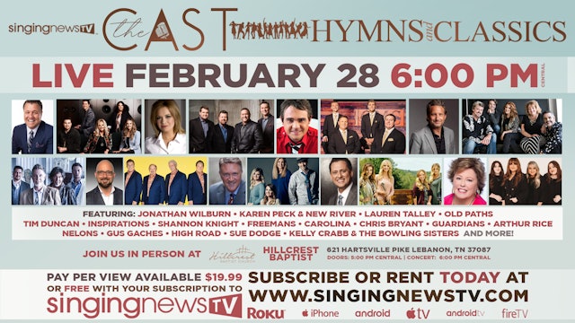 The Cast: Hymns & Classics