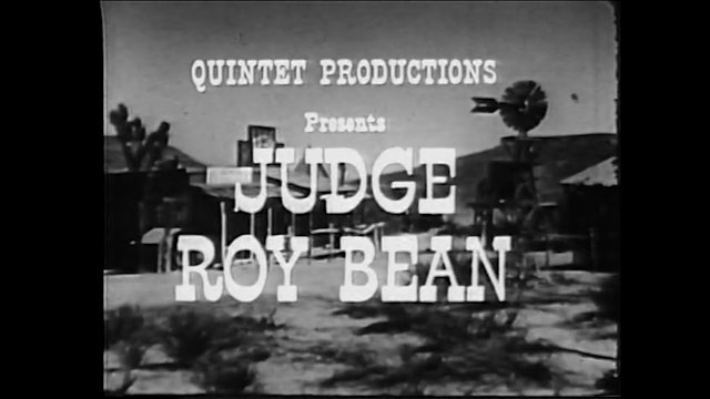 Judge Roy Bean The Horse Thief