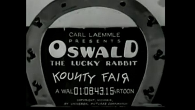Oswald The Lucky Rabbit Kounty Fair