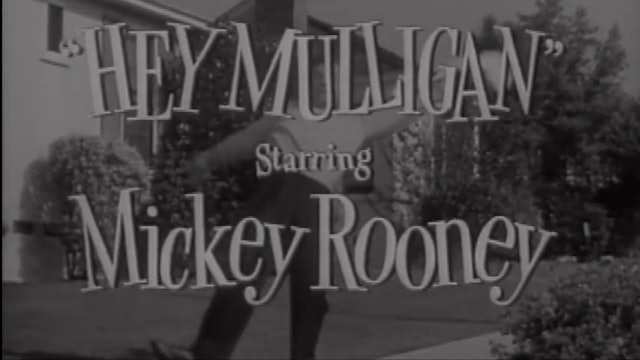 The Mickey Rooney Show Episode 6