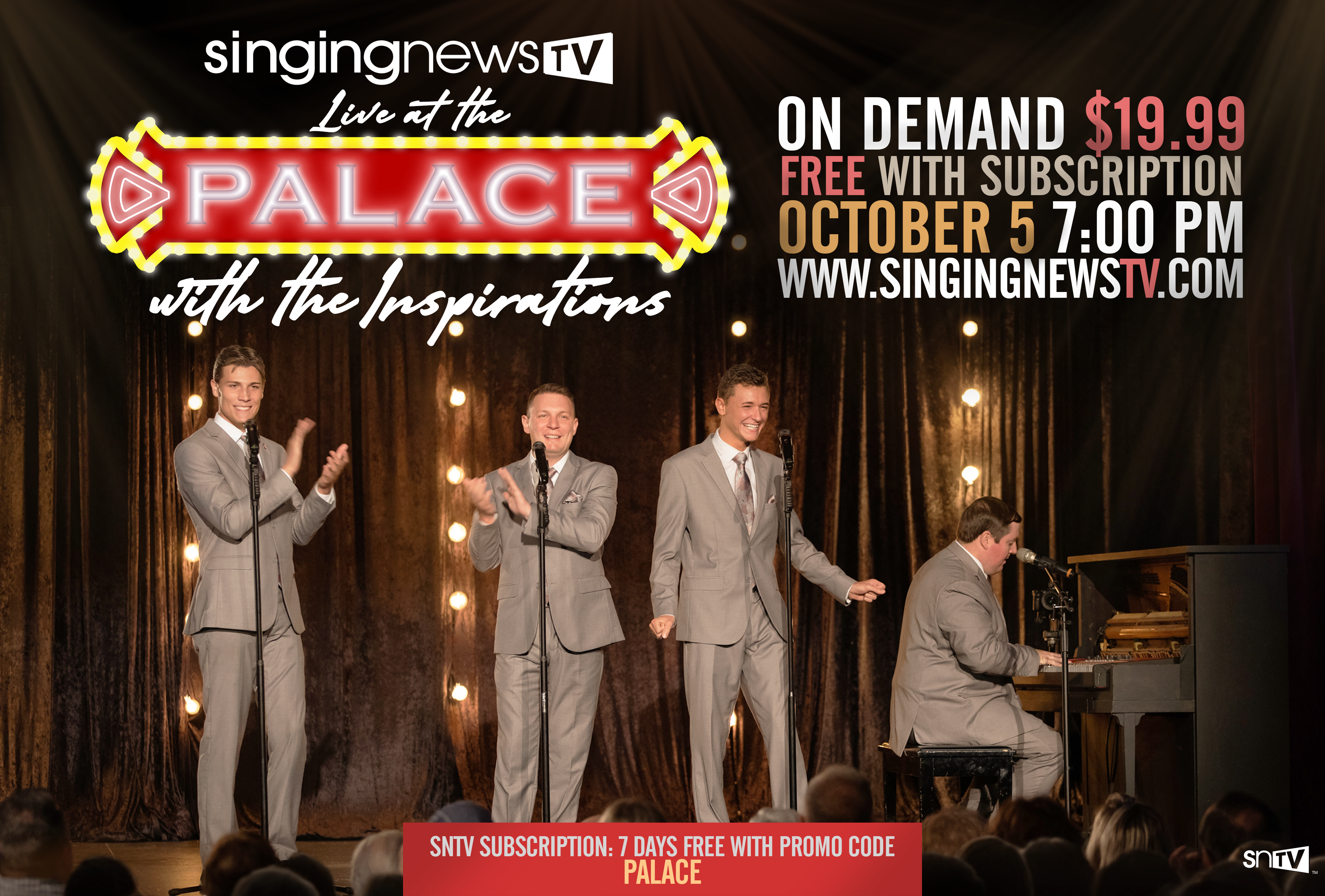 Live At The Palace With The Inspirations Teaser