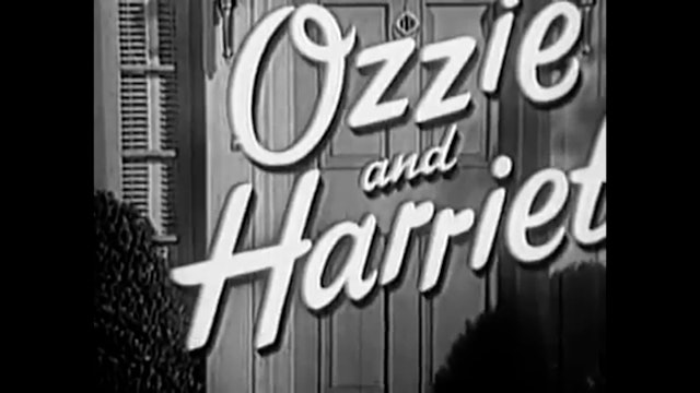 The Adventures Of Ozzie and Harriet Making Wally Study