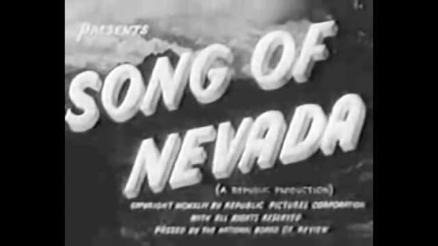 Song Of Nevada (1944)