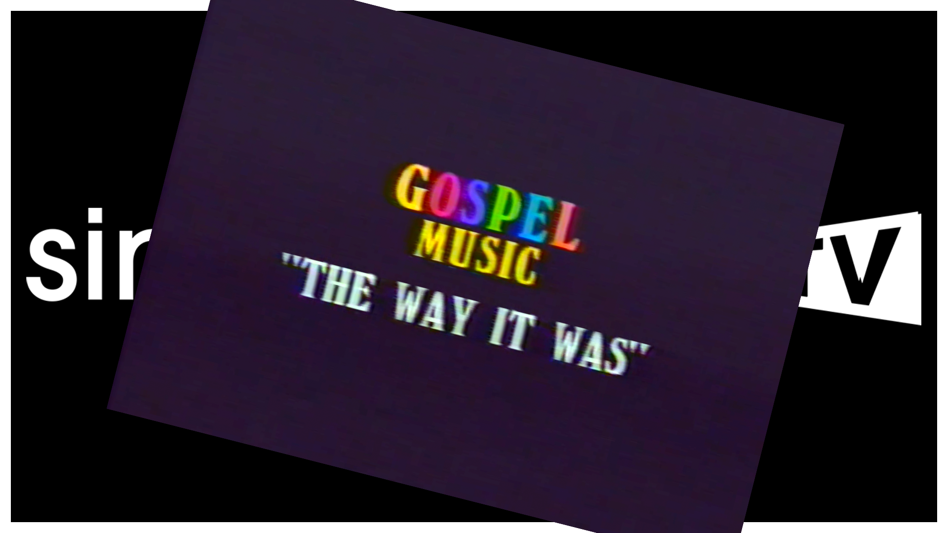 Gospel Music The Way It Was 