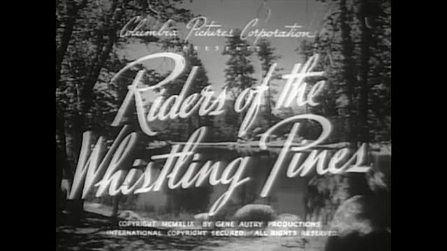 Riders of the Whispering Pines