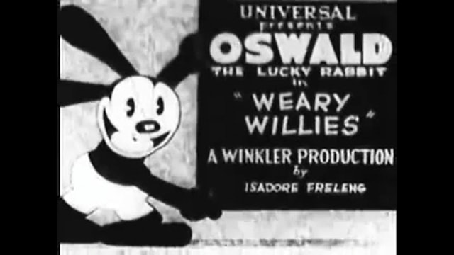Oswald The Lucky Rabbit Weary Willies