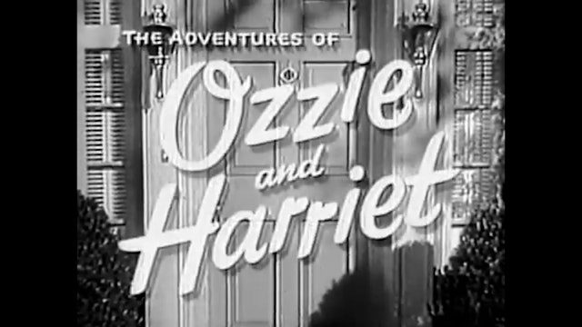 The Adventures Of Ozzie and Harriet David Goes Back To Work