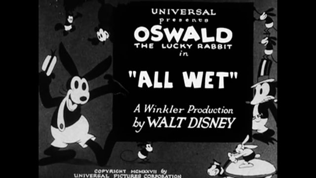 Oswald The Lucky Rabbit All Wet