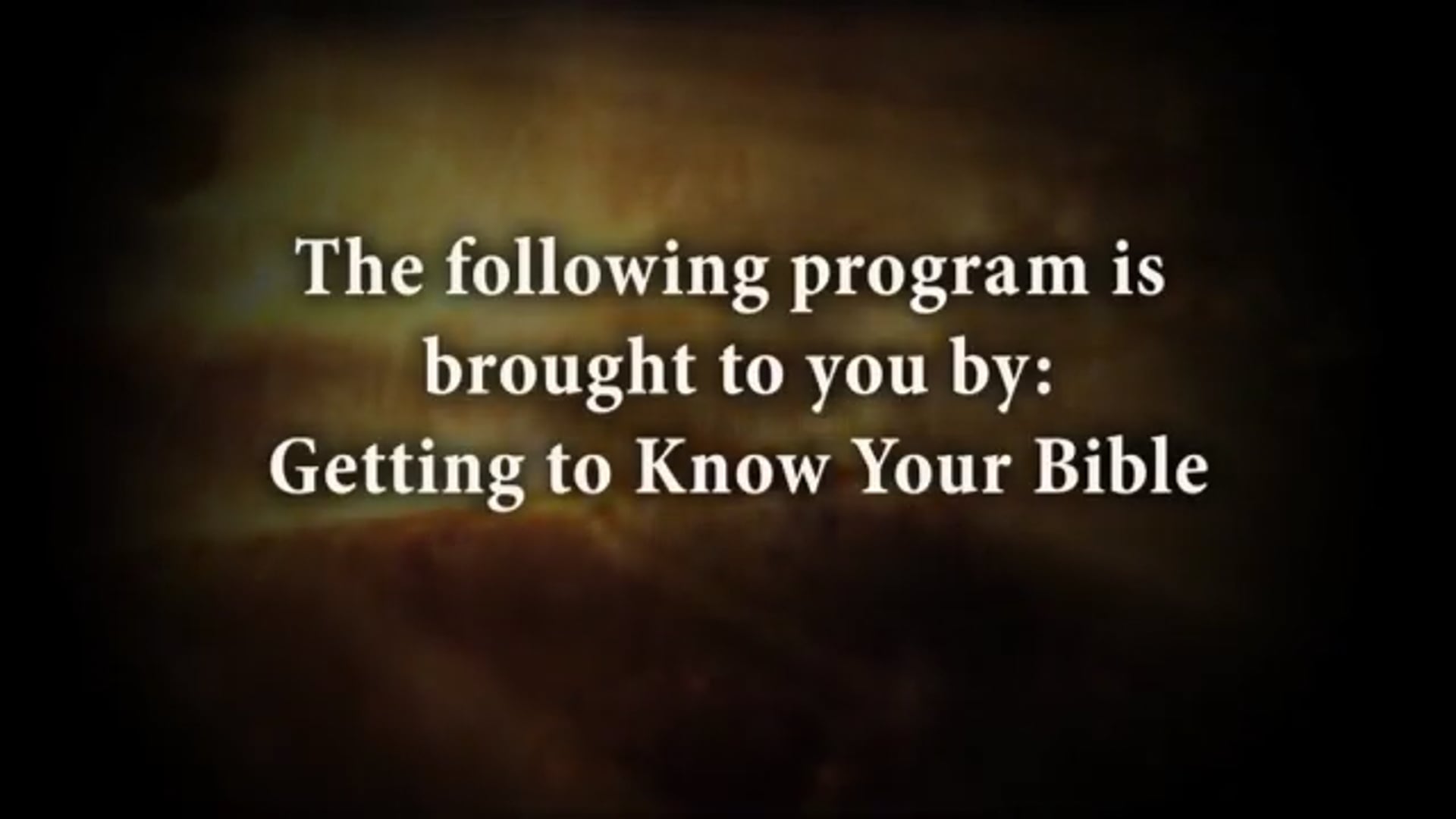 Getting To Know Your Bible | Things God Does Not Know