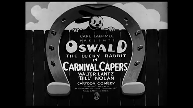 Oswald The Lucky Rabbit Carnival Capers
