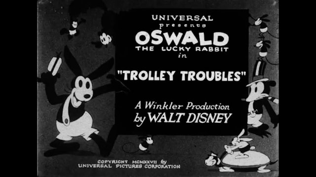 Oswald The Lucky Rabbit Trolley Troubles