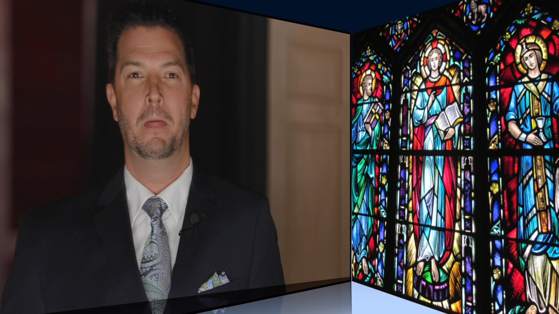 Terry Tripp Empower Minute Stained Glass Window