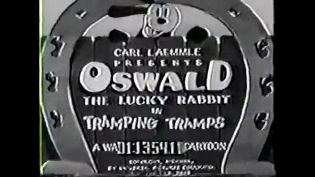 Oswald The Lucky Rabbit Tramping Tramps