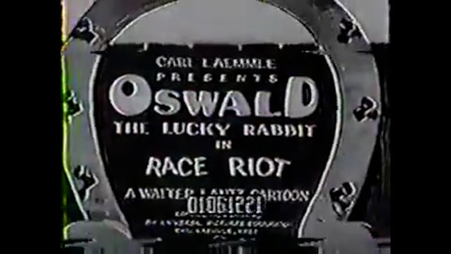 Oswald The Lucky Rabbit Race Riot