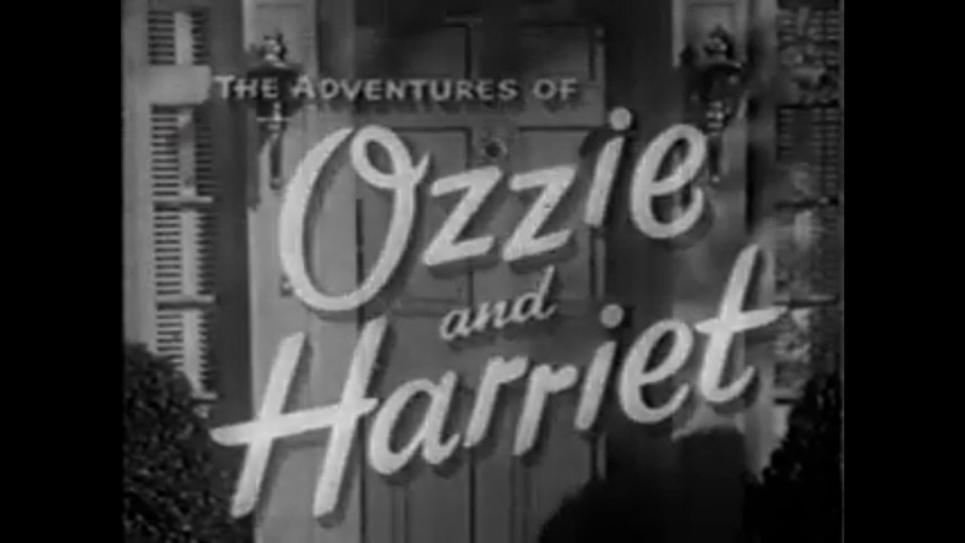The Adventures Of Ozzie and Harriet Christmas Tree Lot