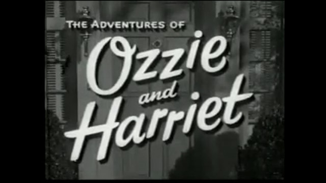 The Adventures Of Ozzie and Harriet A Lamp For Dave and June