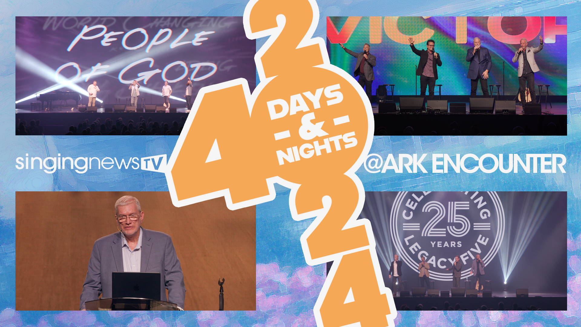 SNTV At The Ark 2024: Triumphant, Legacy Five, TrueSong, and Ken Ham