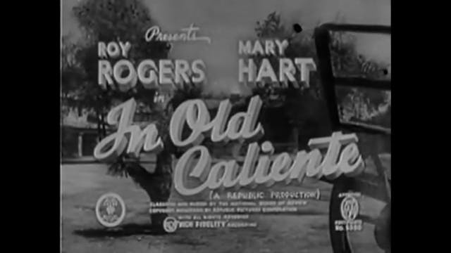 In Old Caliente (1939)