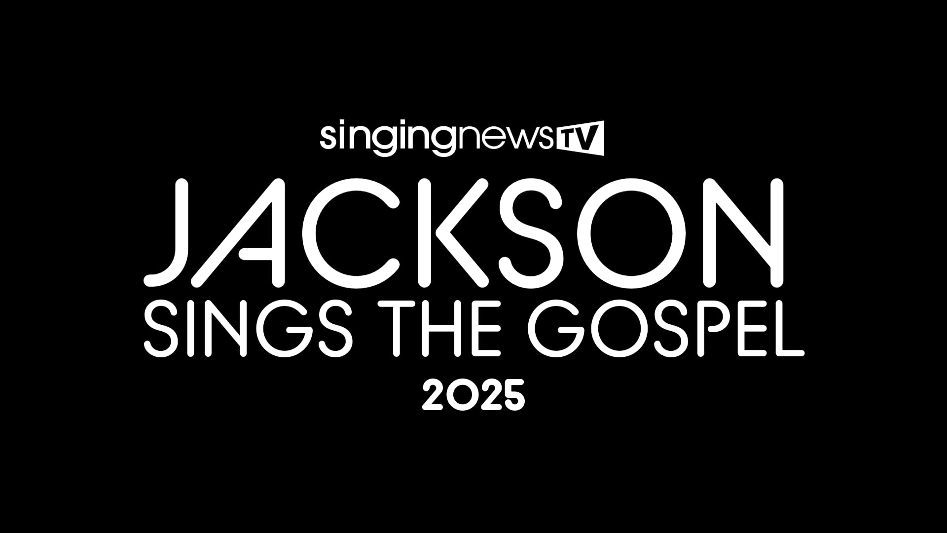 Jackson Sings The Gospel 2025 LIVE