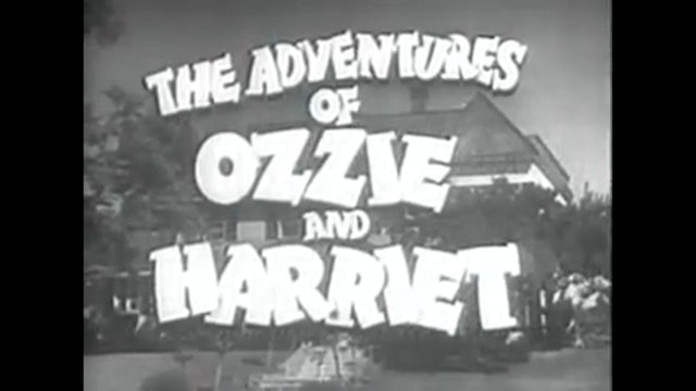 The Adventures Of Ozzie and Harriet Father and Son Tournament