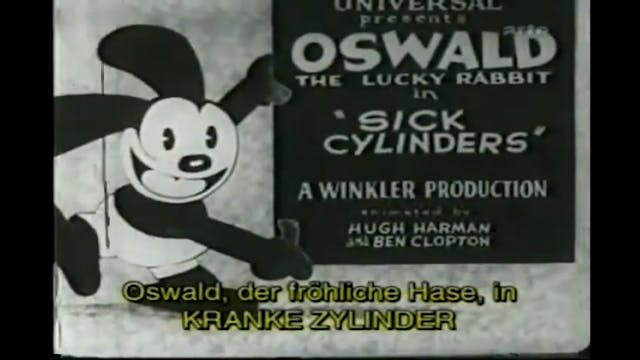 Oswald The Lucky Rabbit Sick Cylinders