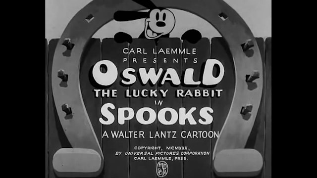 Oswald The Lucky Rabbit Spooks