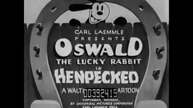 Oswald The Lucky Rabbit Henpecked