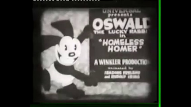 Oswald The Lucky Rabbit Homeless Homer
