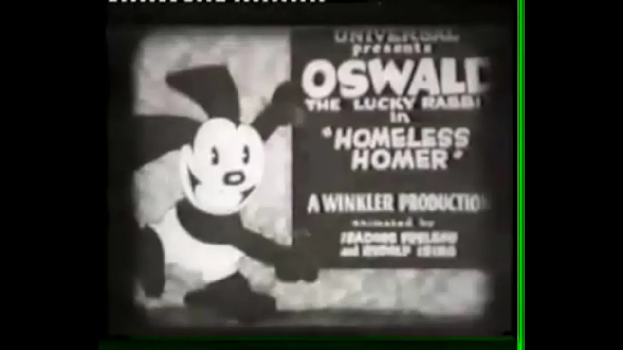 Oswald The Lucky Rabbit Homeless Homer - Singing News TV