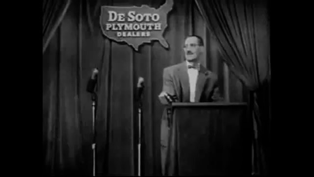 Groucho Marx Classic Banter From You Bet Your Life #7
