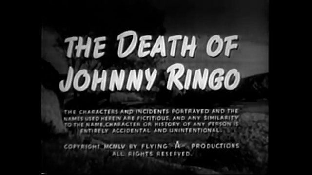 Buffalo Bill Jr. The Death of Johnny Ringo