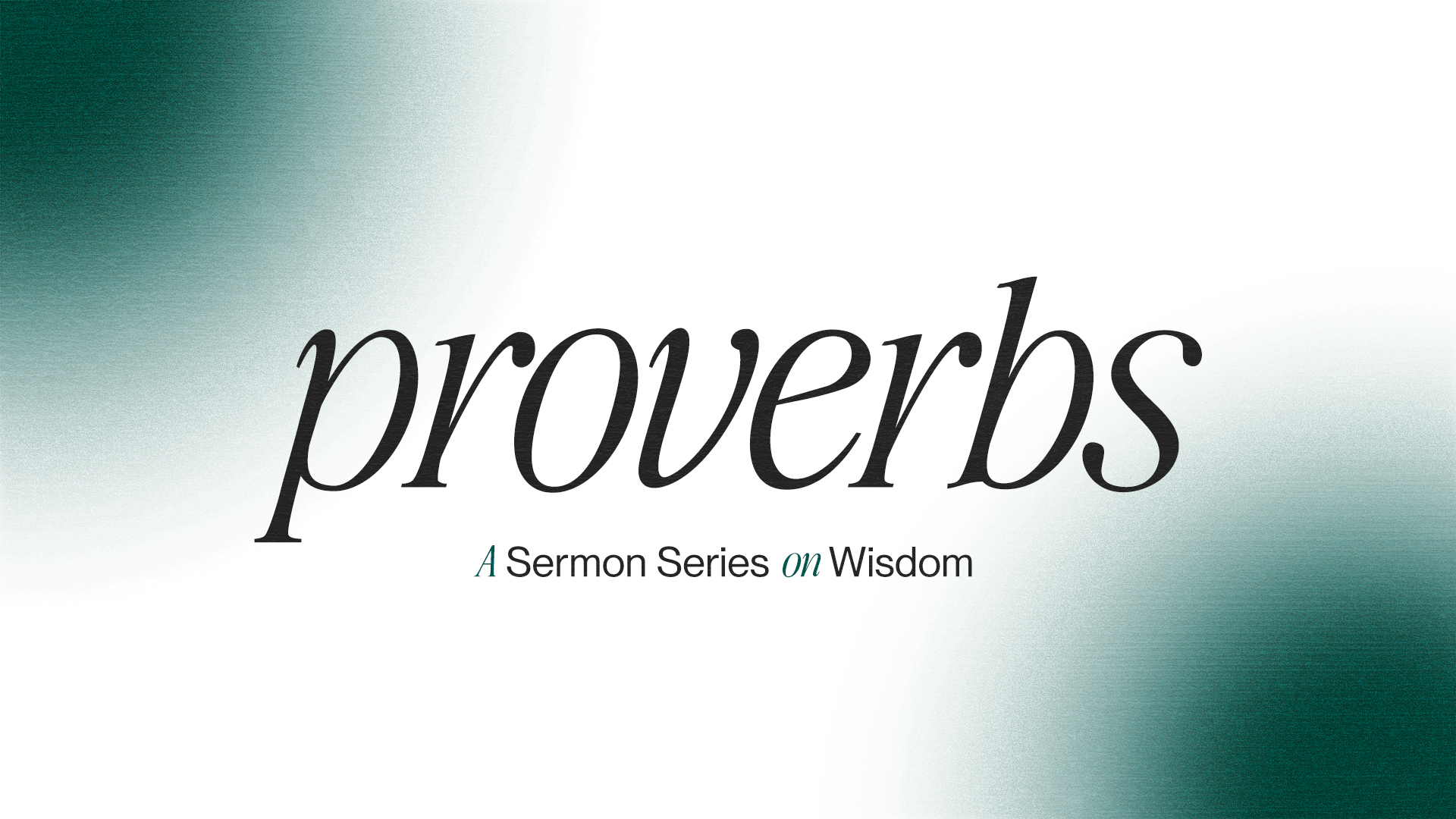 CT Townsend - Proverbs 9