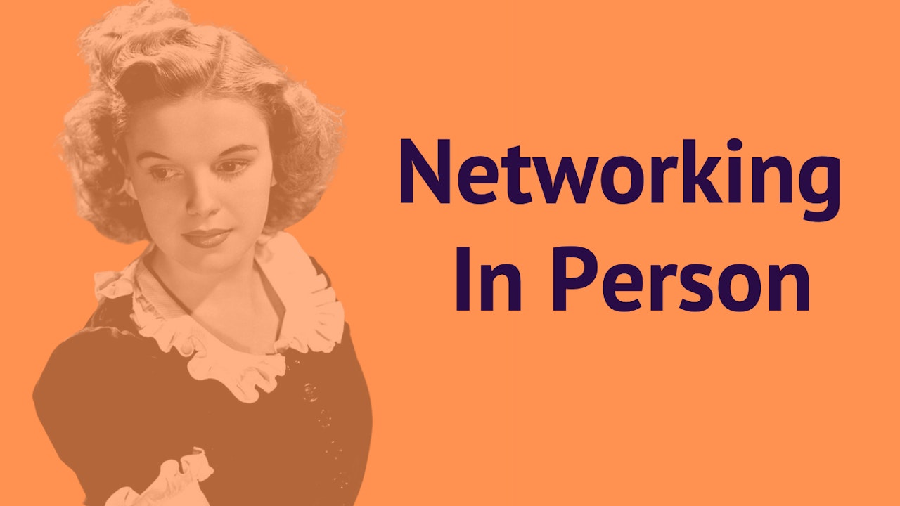 Networking In Person