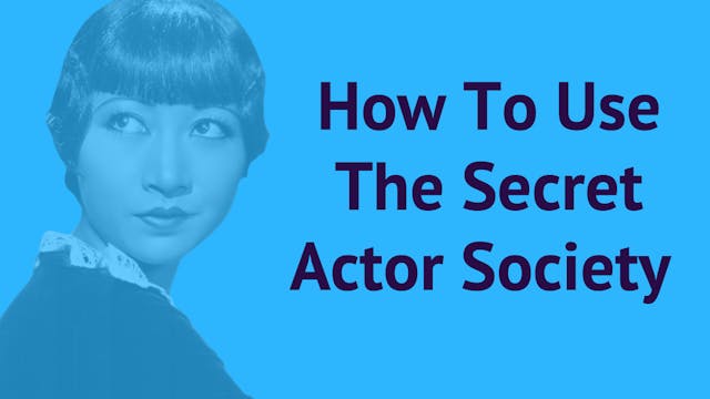 How To Use Secret Actor Society